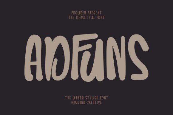 Adfuns: A City-Infused Display Font for Editorial Impact