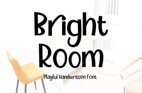 Bright Room: A Friendly, Polished Display Font for Small Business Branding