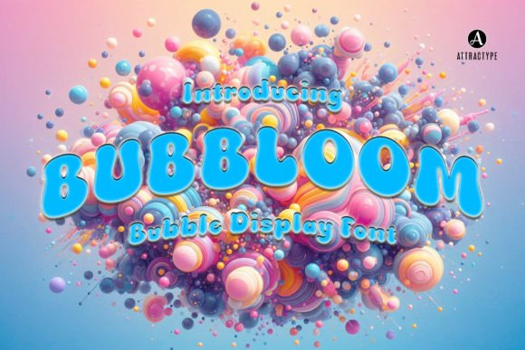 Bubbloom: A Playful Display Font That Delivers Instant Charm