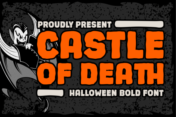 Castle of Death: A Spooky Display Font That Actually Works in Real Branding
