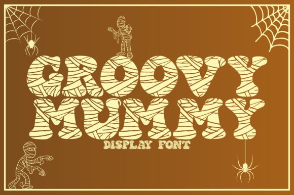 Groovy Mummy: A Playful Display Typeface for Editorial Charm