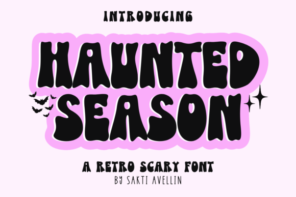 Haunted Season: A Display Font That Gives Your Brand Personality