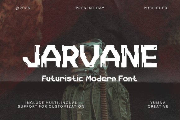 Jarvane: A Distinctive Display Font for Forward-Looking Brands