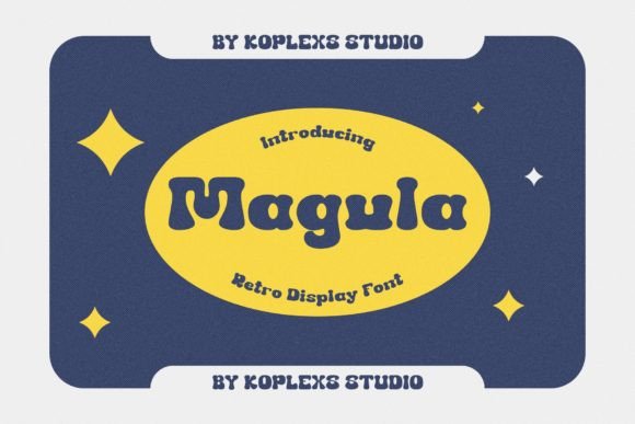 Magula: A Retro Groovy Font for Editorial Warmth