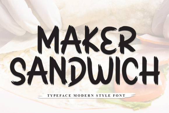 Maker Sandwich: A Display Font That Feels Like a Thoughtful Pause