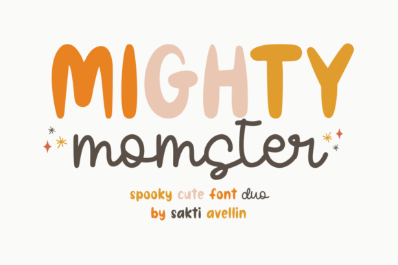 Mighty Momster: A Display Font That Builds Brand Trust