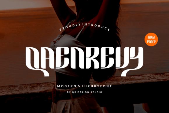 Qaenrevy: A Display Font That Makes Your Campaign Stand Out