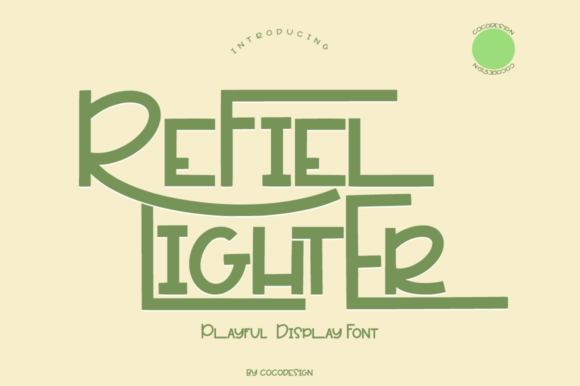 Refiel Lighter: A Display Font That Breathes Quiet Confidence