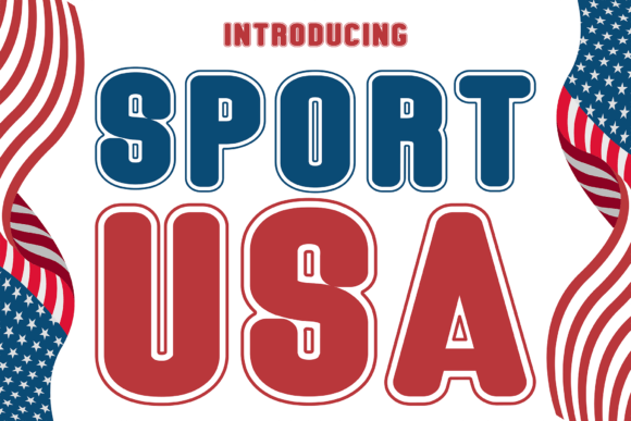 Sport Usa: A Bold Display Typeface for Editorial Energy