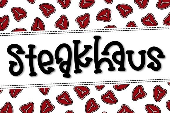 Steakhaus: A Bold, Friendly Display Typeface for Editorial Joy