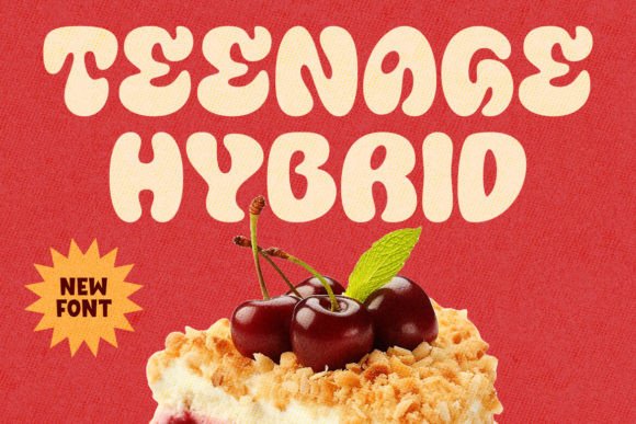 Teenage Hybrid: A Display Font That Makes Your Brand Feel Alive