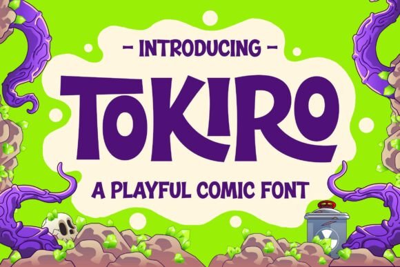 Tokiro: A Playful Comic Font That Builds Brand Trust